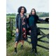 PU Faux Fur Trimmed Belted Coat PU Faux Fur Trimmed Belted Coat