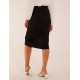 Front Split Midi Utility Skirt Front Split Midi Utility Skirt
