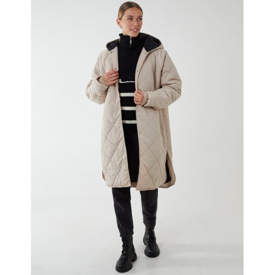 Diamond Quilted Coat Diamond Quilted Coat