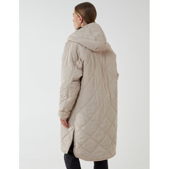 Diamond Quilted Coat Diamond Quilted Coat
