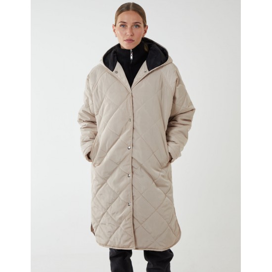 Diamond Quilted Coat Diamond Quilted Coat