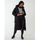 Chevron Midi Quilted Coat Chevron Midi Quilted Coat