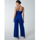 Button Front Strappy Jumpsuit Button Front Strappy Jumpsuit