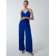 Button Front Strappy Jumpsuit Button Front Strappy Jumpsuit