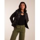 PU Leather Zip Through Biker Jacket PU Leather Zip Through Biker Jacket