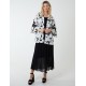 Kimono Top With Laced Sleeve Kimono Top With Laced Sleeve