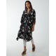 Kimono Midi With Satin Bands Kimono Midi With Satin Bands