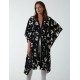 Kimono Midi With Satin Bands Kimono Midi With Satin Bands