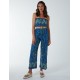 Belted Bandeau Jumpsuit Belted Bandeau Jumpsuit
