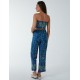 Belted Bandeau Jumpsuit Belted Bandeau Jumpsuit