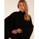 Tassel High Neck Poncho Tassel High Neck Poncho