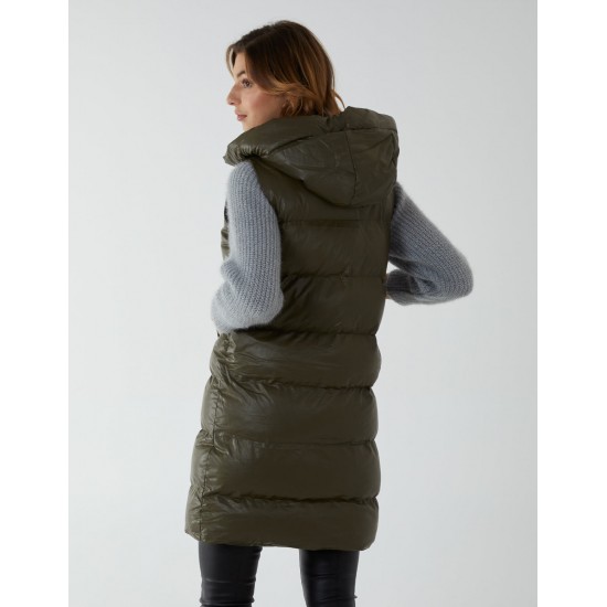 Hooded Puffer Gilet Hooded Puffer Gilet
