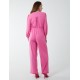 Elasticated Waist Crossover Long Sleeve Jumpsuit Elasticated Waist Crossover Long Sleeve Jumpsuit