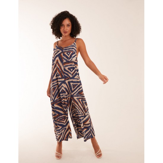 Oversized Aztec Casual Jumpsuit Oversized Aztec Casual Jumpsuit