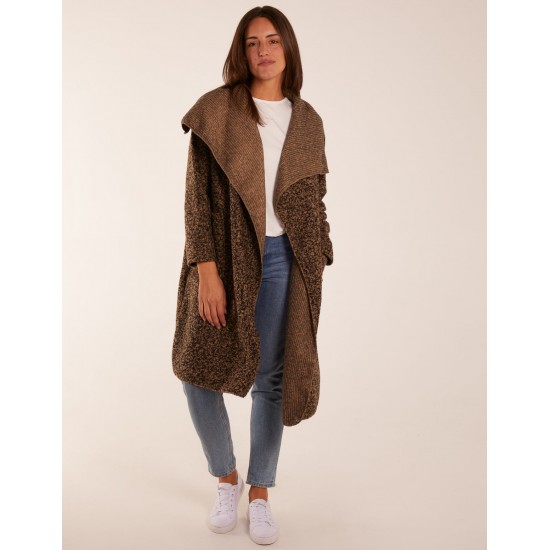 Wool Like Waterfall Cardigan Coat Wool Like Waterfall Cardigan Coat