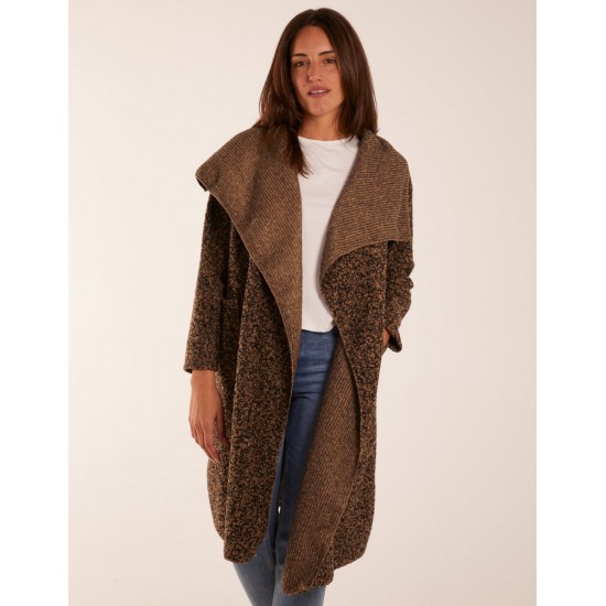 Wool Like Waterfall Cardigan Coat Wool Like Waterfall Cardigan Coat