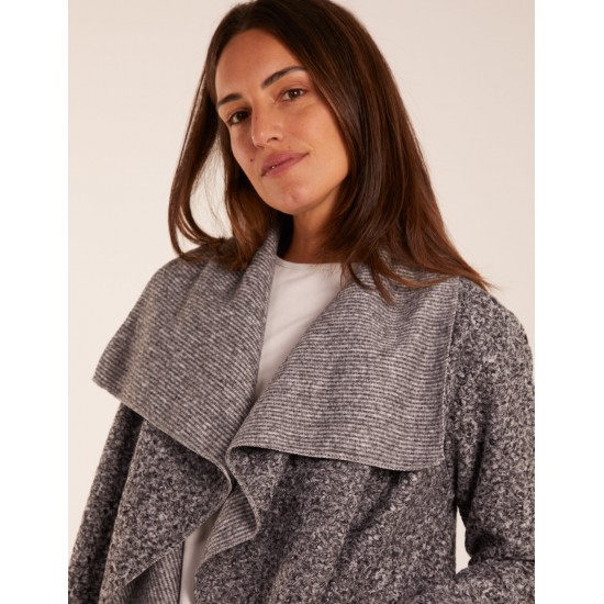 Wool Like Waterfall Cardigan Coat Wool Like Waterfall Cardigan Coat