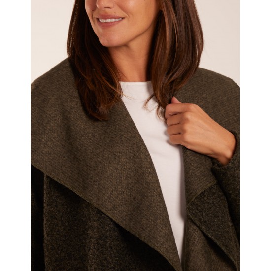 Wool Like Waterfall Cardigan Coat Wool Like Waterfall Cardigan Coat