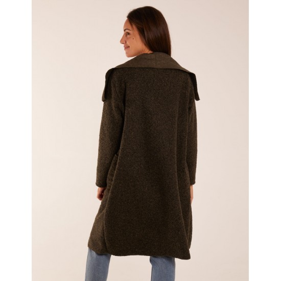 Wool Like Waterfall Cardigan Coat Wool Like Waterfall Cardigan Coat