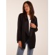 Suede Look Waterfall Jacket Suede Look Waterfall Jacket