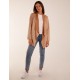 Suede Look Waterfall Jacket Suede Look Waterfall Jacket
