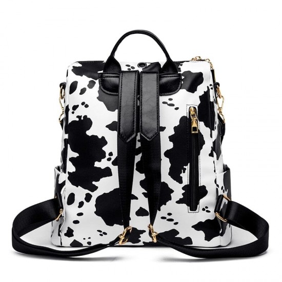 Leopard Print Backpack Purse Leopard Print Backpack Purse