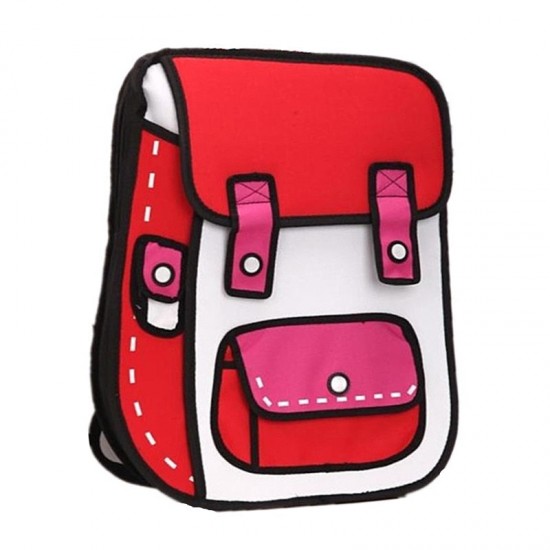 2d Cartoon Backpack 2d Cartoon Backpack