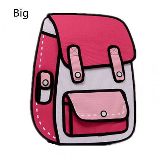 2d Cartoon Backpack 2d Cartoon Backpack