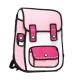 2d Cartoon Backpack 2d Cartoon Backpack