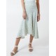 Floral Print Asymmetric Midi Skirt Floral Print Asymmetric Midi Skirt