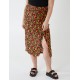 Curve Ruched Front Midi Skirt Curve Ruched Front Midi Skirt