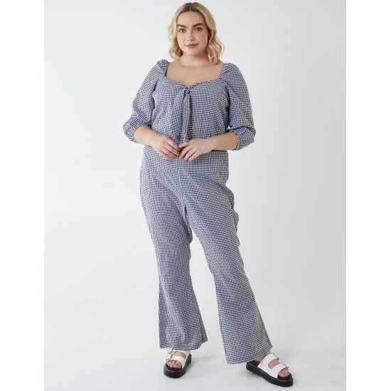 Curve Gingham Jumpsuit Curve Gingham Jumpsuit