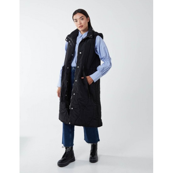 Quilted Belted Gilet Quilted Belted Gilet