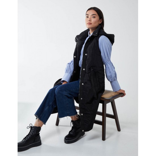 Quilted Belted Gilet Quilted Belted Gilet