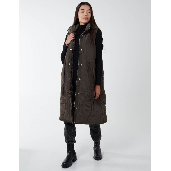Quilted Belted Gilet Quilted Belted Gilet