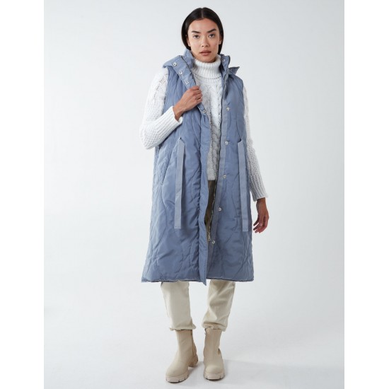 Quilted Belted Gilet Quilted Belted Gilet