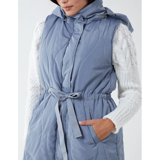 Quilted Belted Gilet Quilted Belted Gilet