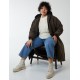 Curve Diamond Quilted Coat Curve Diamond Quilted Coat