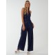 Halter Neck Plunge Jumpsuit Halter Neck Plunge Jumpsuit