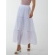 Ladder Trim Midi Skirt Ladder Trim Midi Skirt