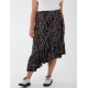 Curve Asymmetric Hem Midi Skirt Curve Asymmetric Hem Midi Skirt