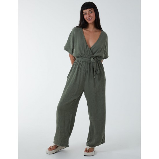 Cheese Cloth Jumpsuit Cheese Cloth Jumpsuit