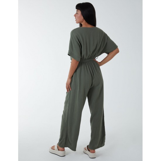 Cheese Cloth Jumpsuit Cheese Cloth Jumpsuit