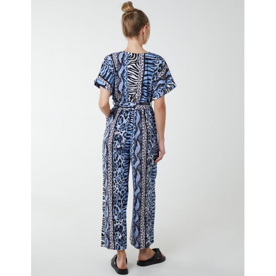 Multi Stripe Animal Jumpsuit Multi Stripe Animal Jumpsuit
