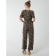 Paisley Floral Tie Waist Jumpsuit Paisley Floral Tie Waist Jumpsuit