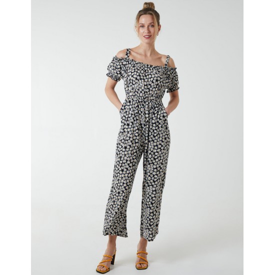 Cami Strap Bardot Daisy Jumpsuit Cami Strap Bardot Daisy Jumpsuit