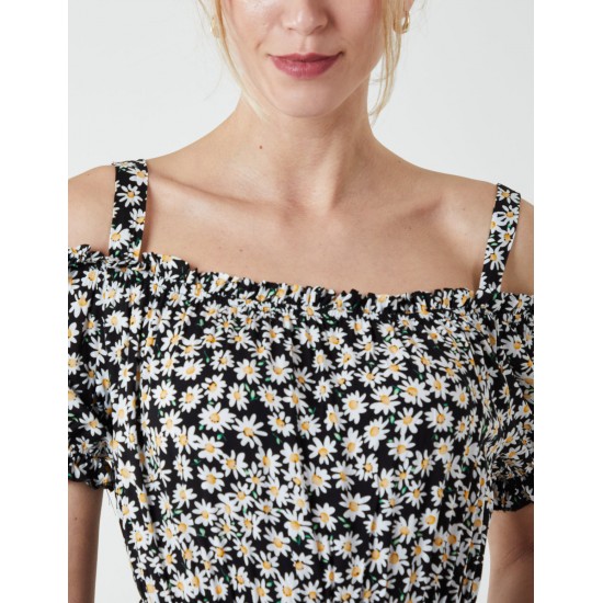 Cami Strap Bardot Daisy Jumpsuit Cami Strap Bardot Daisy Jumpsuit