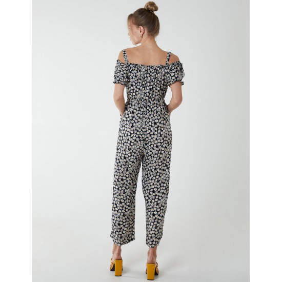 Cami Strap Bardot Daisy Jumpsuit Cami Strap Bardot Daisy Jumpsuit