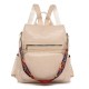 Faux Leather Laptop Backpack Women's Faux Leather Laptop Backpack Women's