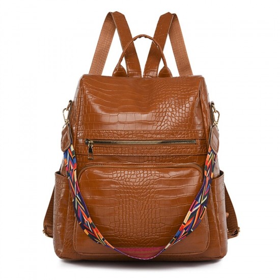 Backpack With Back Zipper Pocket Backpack With Back Zipper Pocket